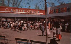 Clambake Pavilion, Lincoln Park Postcard