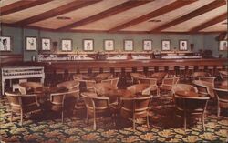 Navajo Bar, New Thunderbird Hotel, Las Vegas, Nevada Postcard