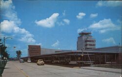 General Mitchell Field Air Terminal, Milwaukee, WI Postcard