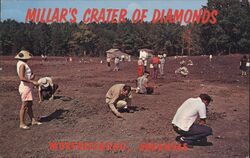 Millar's Crater of Diamonds, Murfreesboro, Arkansas Postcard