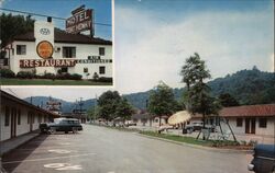 Motel Fort Henry and Restaurant, Wheeling, WV Postcard