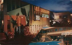 El Dorado Apt Motel, San Diego, California Postcard