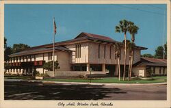 Winter Park City Hall, Florida Postcard