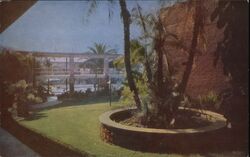 Hollywood Roosevelt Hotel, Promenade and Gardens Postcard