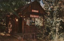 Kaweah Post Office, Three Rivers, California Postcard Postcard Postcard