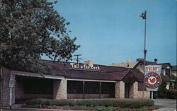 McHenry's Tail o' the Cock Restaurant, Los Angeles Postcard