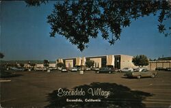 Escondido Village Shopping Mall, Escondido CA Postcard