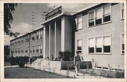 Parks Air Force Base Headquarters Building Postcard