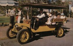 Disneyland Horseless Carriage, Main Street, U.S.A. Anaheim, CA Postcard Postcard Postcard