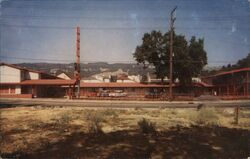 The Oaks Motel, Oakland, California Postcard