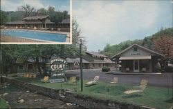 Johnson's Court Motel, Gatlinburg, TN Tennessee Postcard Postcard Postcard