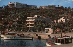 Luxury Hotels from the Malecon, Acapulco, Mexico Guerrero Postcard Postcard Postcard