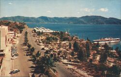 Calzada Costera, Acapulco, Guerrero, Mexico Postcard Postcard Postcard