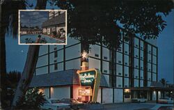 Holiday Inn, Deerfield Beach, Florida at Night Postcard