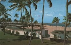 Boca Raton Hotel and Club Cabana Beach, Florida Postcard