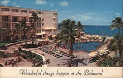 Wonderful Things Happen at the Balmoral Miami Beach, FL Postcard Postcard Postcard