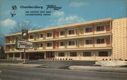 Chambersburg Travelodge, 565 Lincoln Way East Pennsylvania Postcard Postcard Postcard