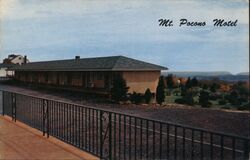 Mt. Pocono Motel, Mt. Pocono, PA Postcard