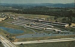 Holiday Motor Hotels, Harrisburg, PA - Aerial View Pennsylvania Postcard Postcard Postcard