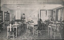 Moravian Inn Dining Room, Allentown PA Pennsylvania Postcard Postcard Postcard