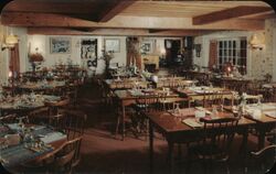 The Glockenspiel Restaurant Interior, Fleetwood PA Pennsylvania Yastrop Postcard Postcard Postcard