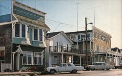 Main Street Mendocino, California Postcard Postcard Postcard