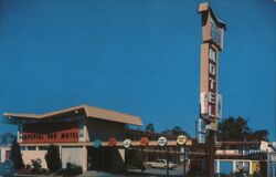 Imperial 400 Motel, Provo, Utah Postcard