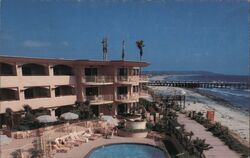 Pacific Terrace Inn, San Diego, California Postcard