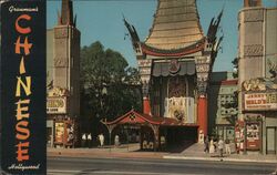 Grauman's Chinese Theatre, Hollywood, CA California Postcard Postcard Postcard