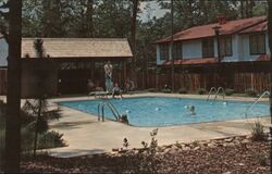 Swimming Pool at Town Houses at Hot Springs Village Postcard