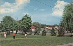 Mechanicville Country Club, View Looking Over No. 6 Green New York Mason C. Robinson Postcard Postcard Postcard