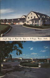 Arnold Lodge & Motel Inc., St-Georges, Beauce, Quebec Postcard