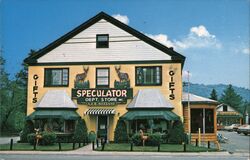 Speculator Dept. Store, Speculator, NY - Vintage Postcard Postcard