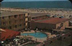 Marlborough-Blenheim Pool, Atlantic City, NJ New Jersey Postcard Postcard Postcard