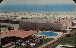 Marlborough-Blenheim Pool, Atlantic City, NJ New Jersey Postcard Postcard Postcard