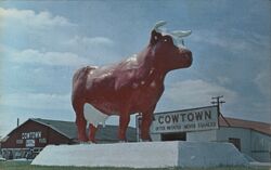 Cowtown Rodeo, U.S. Route 40, South Jersey Postcard