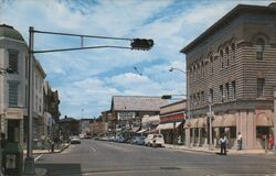 Springfield Avenue, Summit, New Jersey Postcard