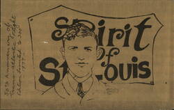 Spirit of St. Louis 50th Anniversary Postcard