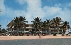 Rutger's Motor Lodge on Key Colony Beach, Florida Postcard