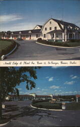 Arnold Lodge & Motel Inc., St-Georges, Quebec Postcard