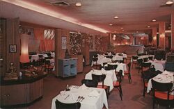 Chopsticks Restaurant Interior, Philadelphia, PA Pennsylvania Postcard Postcard Postcard