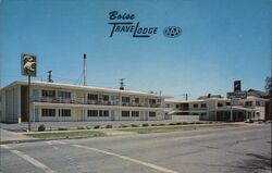 Boise Travelodge Motel, Grove Street, Boise, Idaho Postcard