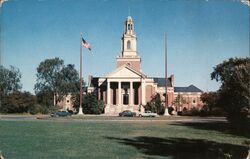 Newton City Hall, Newton, MA Postcard