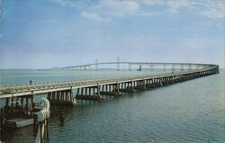 Chesapeake Bay Bridge, Maryland Postcard