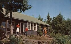 Zealand Falls Hut, Appalachian Mountain Club Postcard