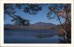 Mount Chocorua and Lake Chocorua, New Hampshire Postcard Postcard Postcard