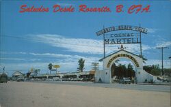 Hotel Rosario Beach, Rosarito, Baja California Postcard