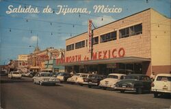 Woolworth de Mexico, Tijuana, Mexico Postcard