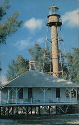 Sanibel Lighthouse, Sanibel Island, Florida Donald Kelner, Jr. Postcard Postcard Postcard