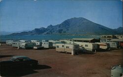 Hotel Miramar Trailer Park, Guaymas, Sonora, Mexico Postcard